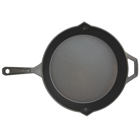 12 Inch Pre Seasoned Cast Iron Skillet, , on-hover image number null