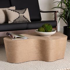 Edna Natural Jute Coffee Table