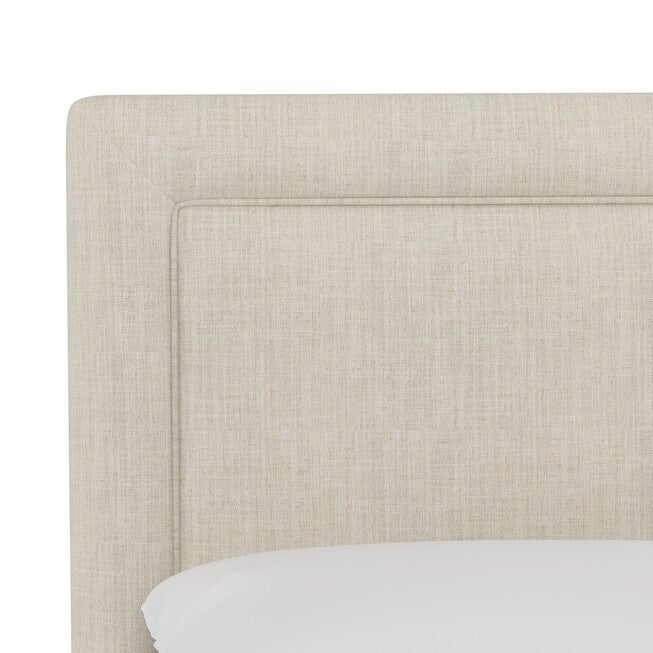 Linen Border Headboard, , alternate image number 3