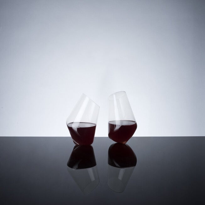 Rolling Crystal Wine Glasses, , alternate image number 3