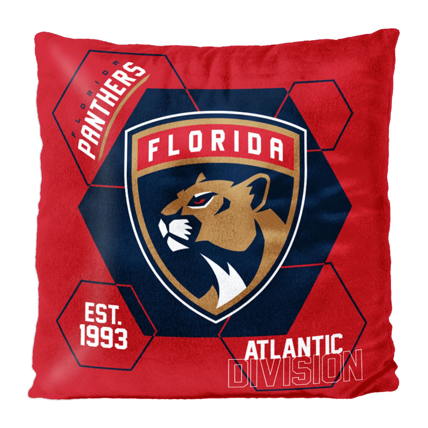 FL Panthers Velvet Reverse Pillow, MULTI, hi-res image number 0