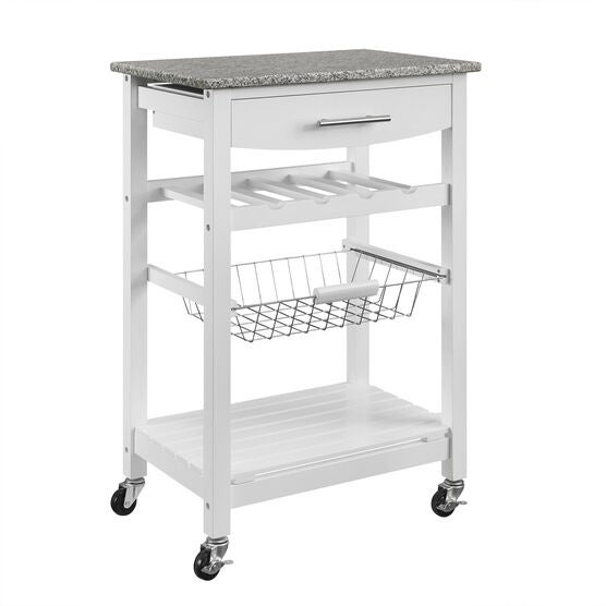 Kitchen Island Granite Top White, , alternate image number null