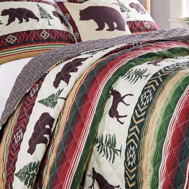 Yosemite Campfire Quilt Set, , alternate image number null