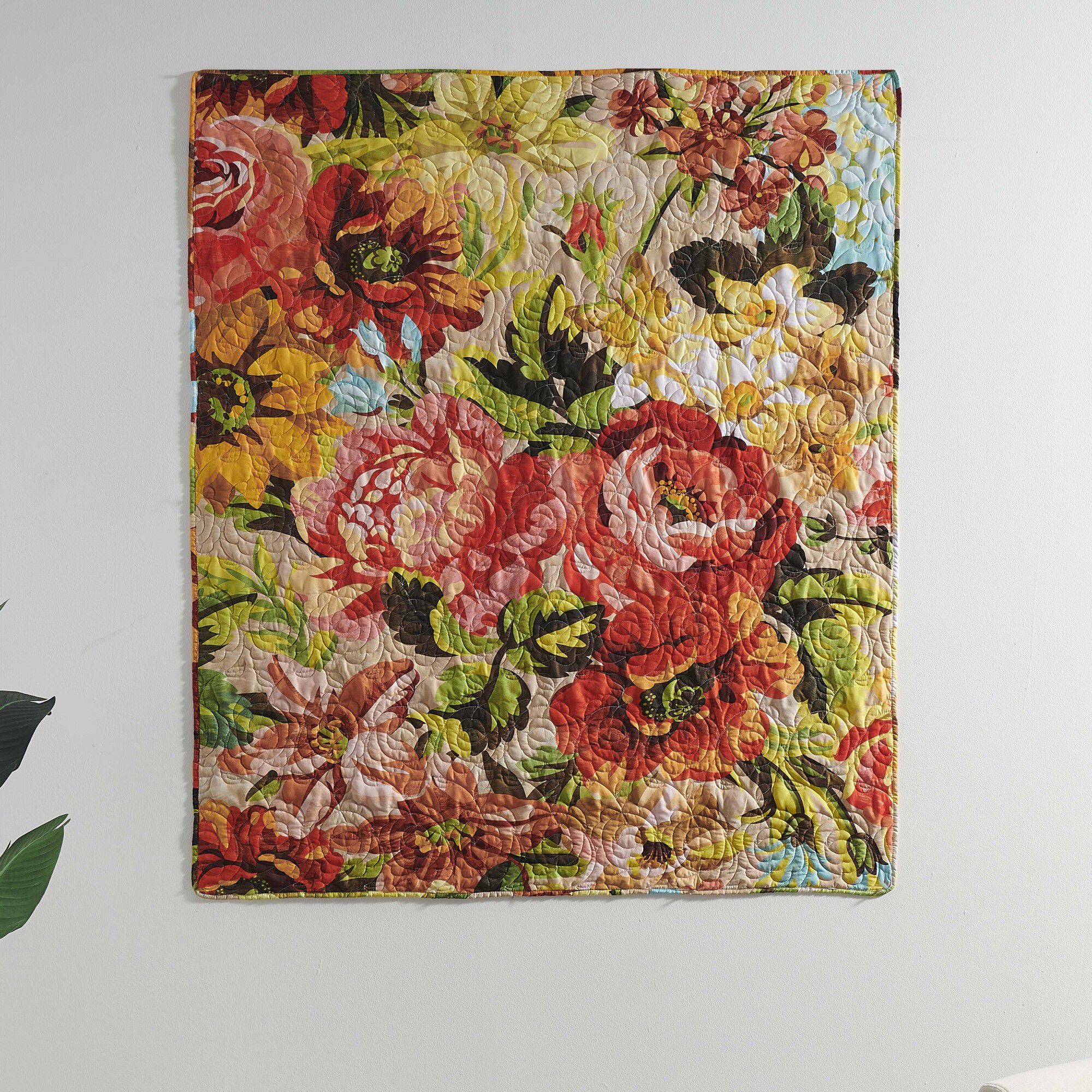 Senna Quilted Throw Blanket, HARVEST, alternate image number 3