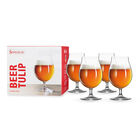 15.5 Oz Beer Tulip Glass (Set Of 4), CLEAR, hi-res image number null