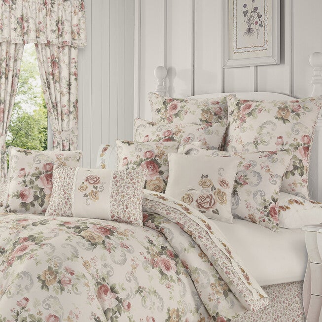 Chablis 4 Piece Comforter Set, ROSE GOLD, alternate image number null