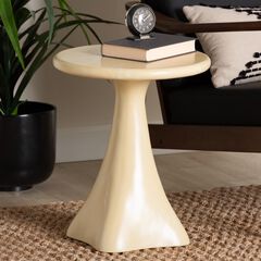 Aponi Marbled Resin End Table