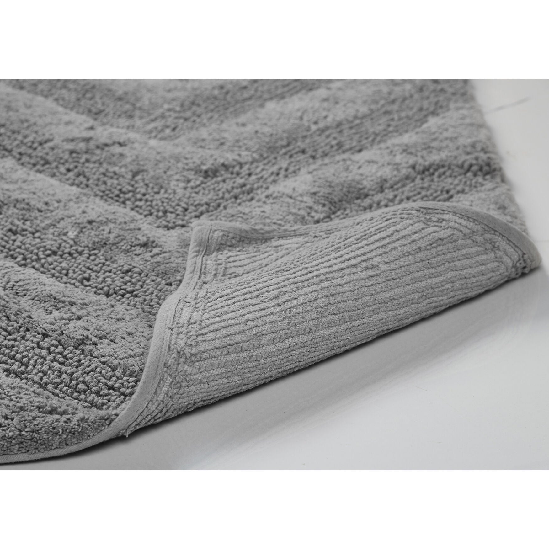 Hugo Collection 100% Cotton 2 Piece (20 inches X 20 inches | 21 inches X 34 inches) Bath Rug Set, , alternate image number 2