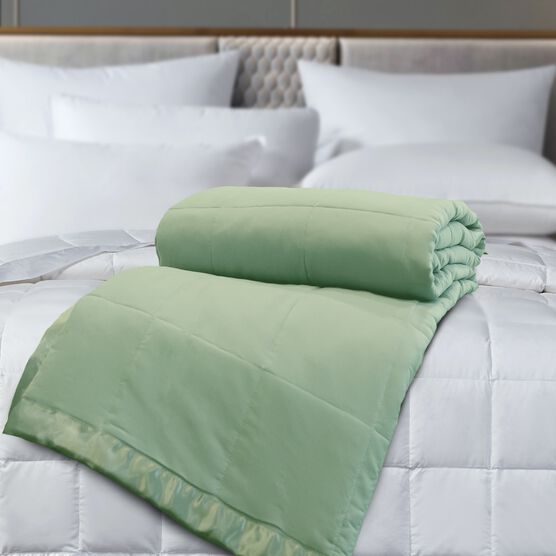 All Season Colored Microfiber Down Alternative Blanket, , alternate image number null