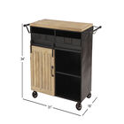 Black Industrial Metal Wine Storage, 34 x 41, , alternate image number null
