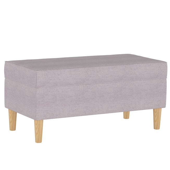 Linen Storage Bench, LINEN SMOKEY QUARTZ, hi-res image number 0