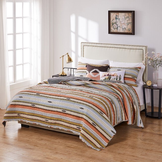 Painted Desert Quilt and Pillow Sham Set, , alternate image number 3