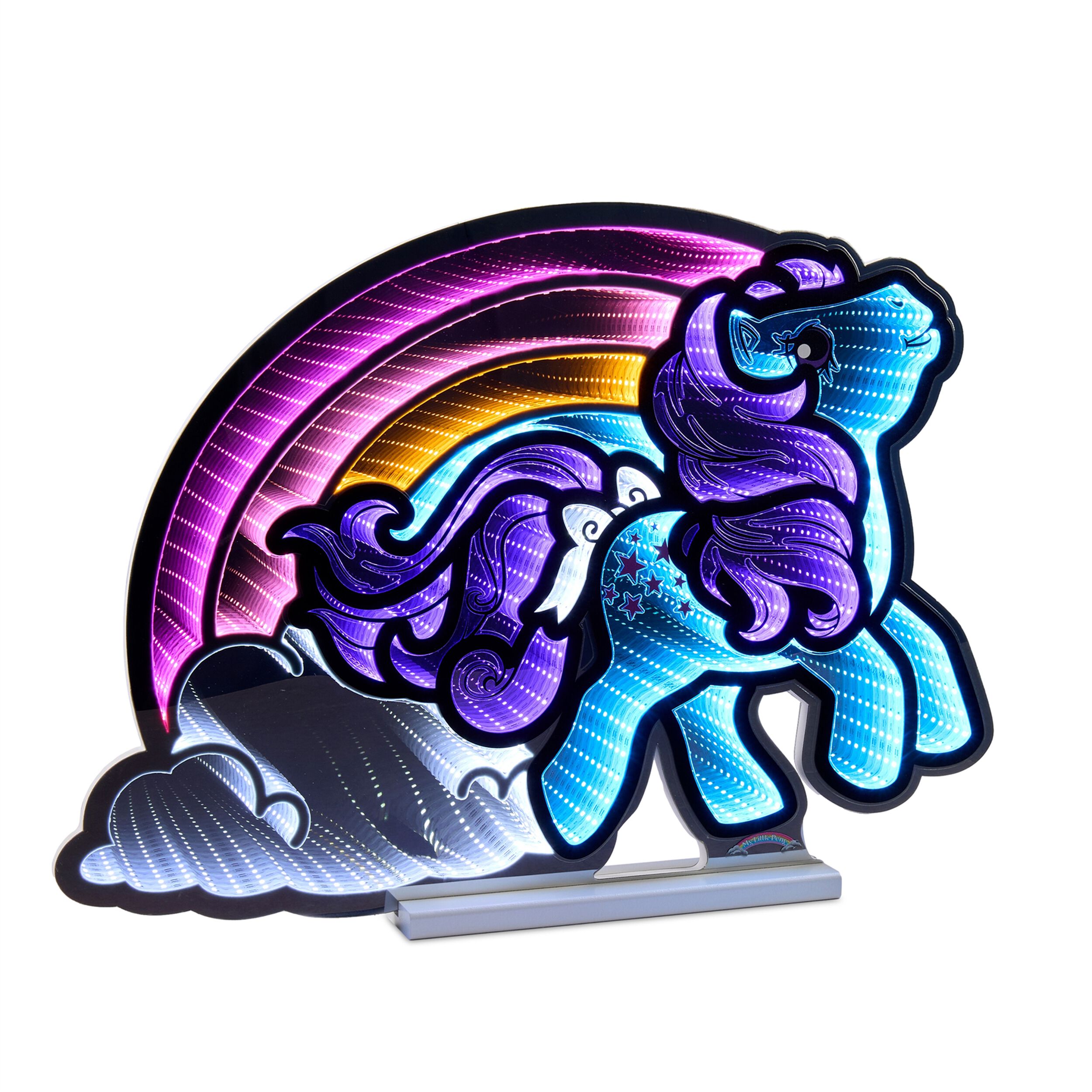 My Little Pony Blue Belle Rainbow Ekkolight 18 inchesH, BLUE PINK WHITE, hi-res image number 0