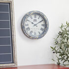 Black Metal Farmhouse Wall Clock, , alternate image number null