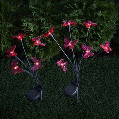 Solar Swaying Stake Light, Set of 2