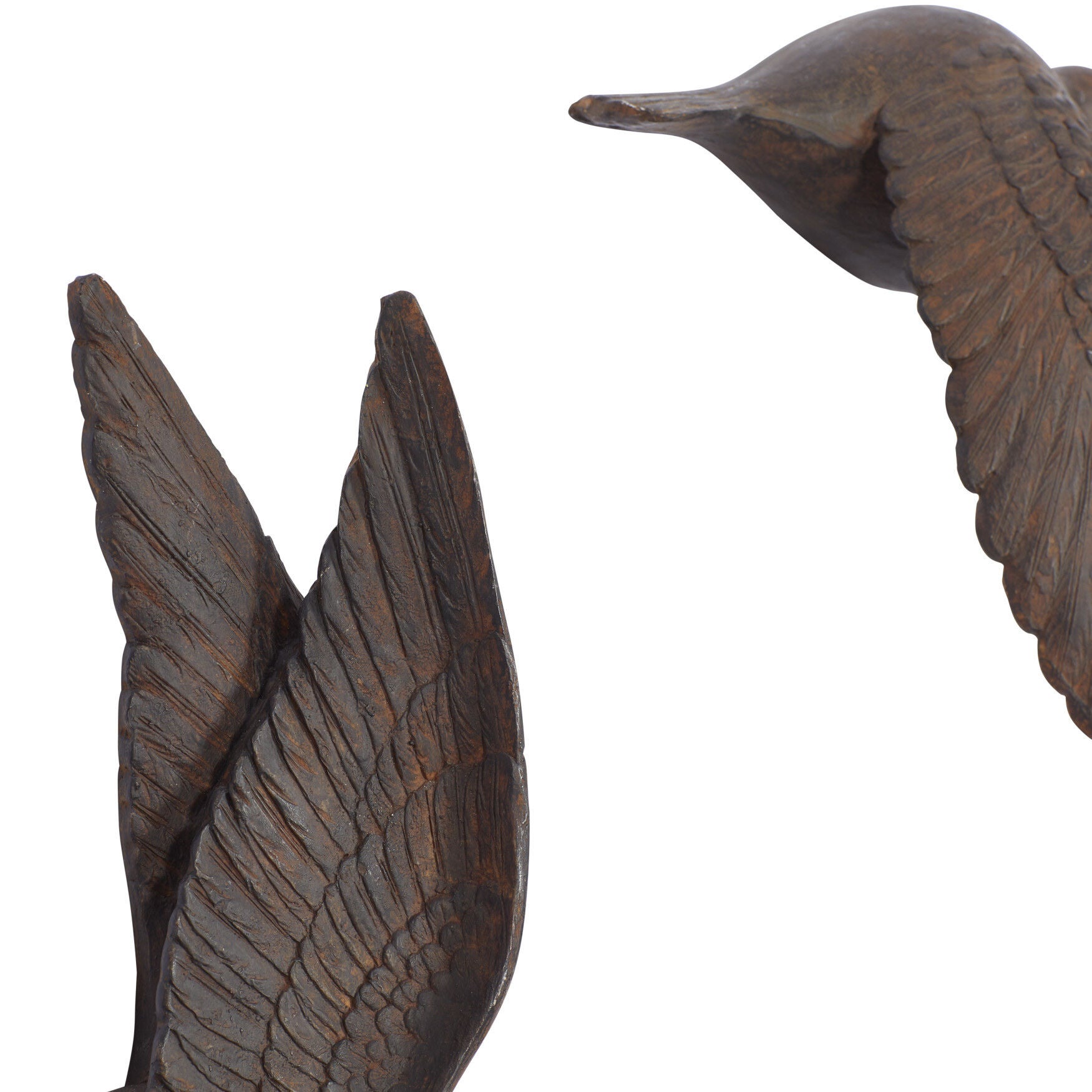 Set Of 3 Brown Resin Farmhouse Birds Wall D&eacute;cor, , alternate image number 6