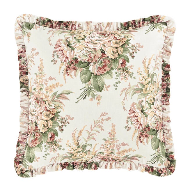 Estelle Coral Euro Sham, CORAL, hi-res image number 0