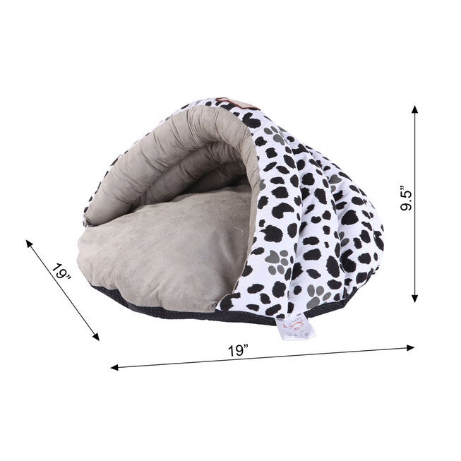 Slipper Cat Bed, Cozy Cave Pet Bed , Aniti Slip Warm Bed For Cats And Small Dogs, , alternate image number null