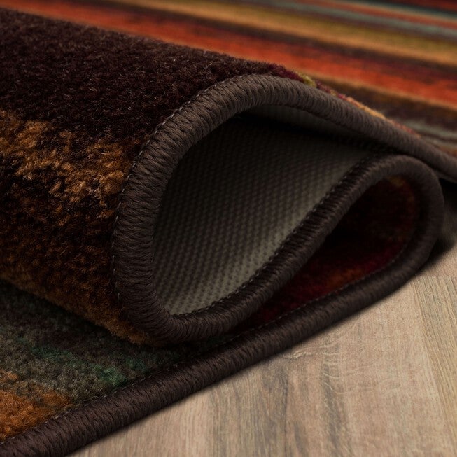 Boho Stripe Multi 5' X 8', , alternate image number null