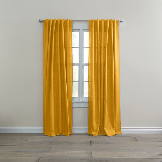 Poly Cotton Canvas Back-Tab Panel, 