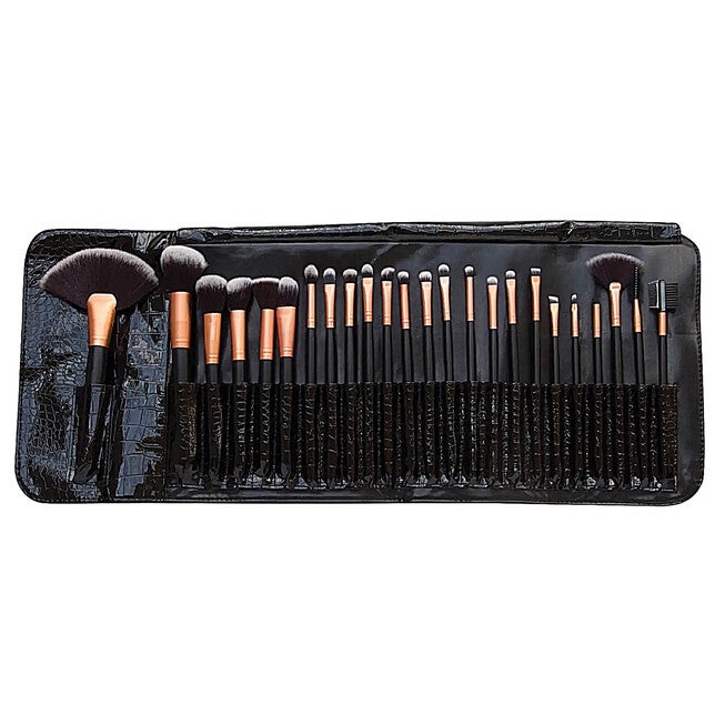 24 Piece Makeup Brush Set Beauty Tools, , alternate image number null