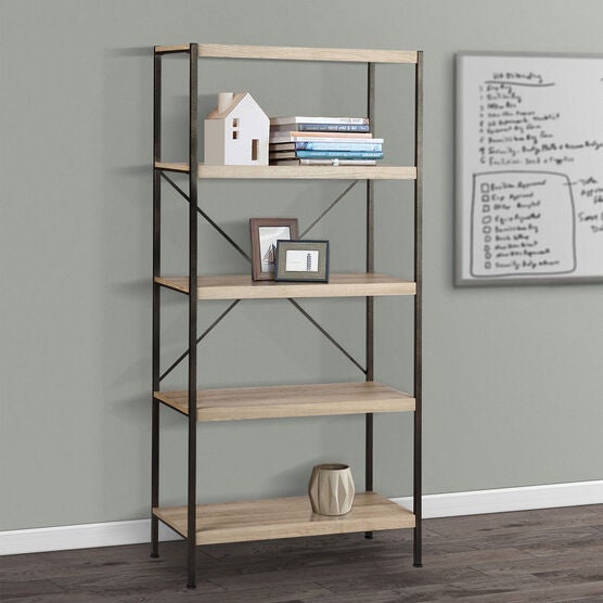 Langer Light Oak Bookcase Bookcase, , on-hover image number null