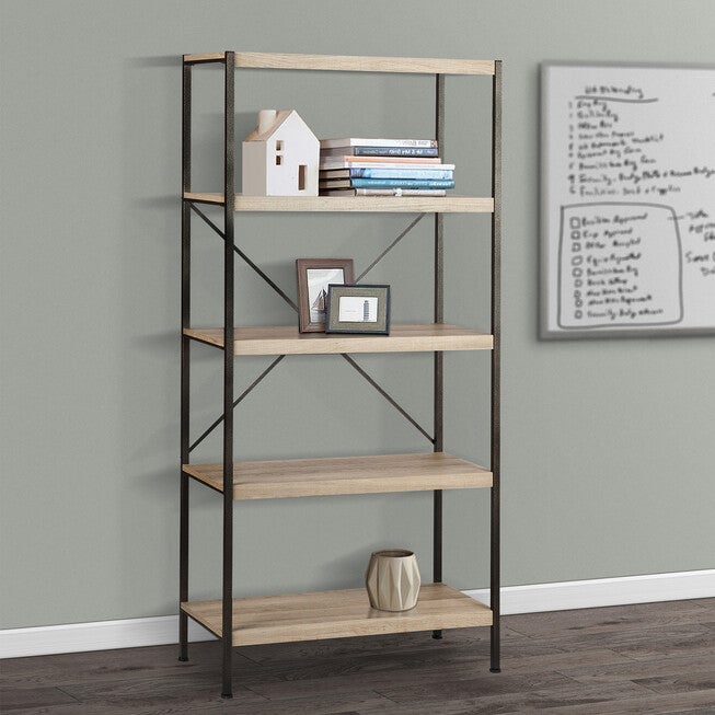 Langer Light Oak Bookcase Bookcase, , on-hover image number 1