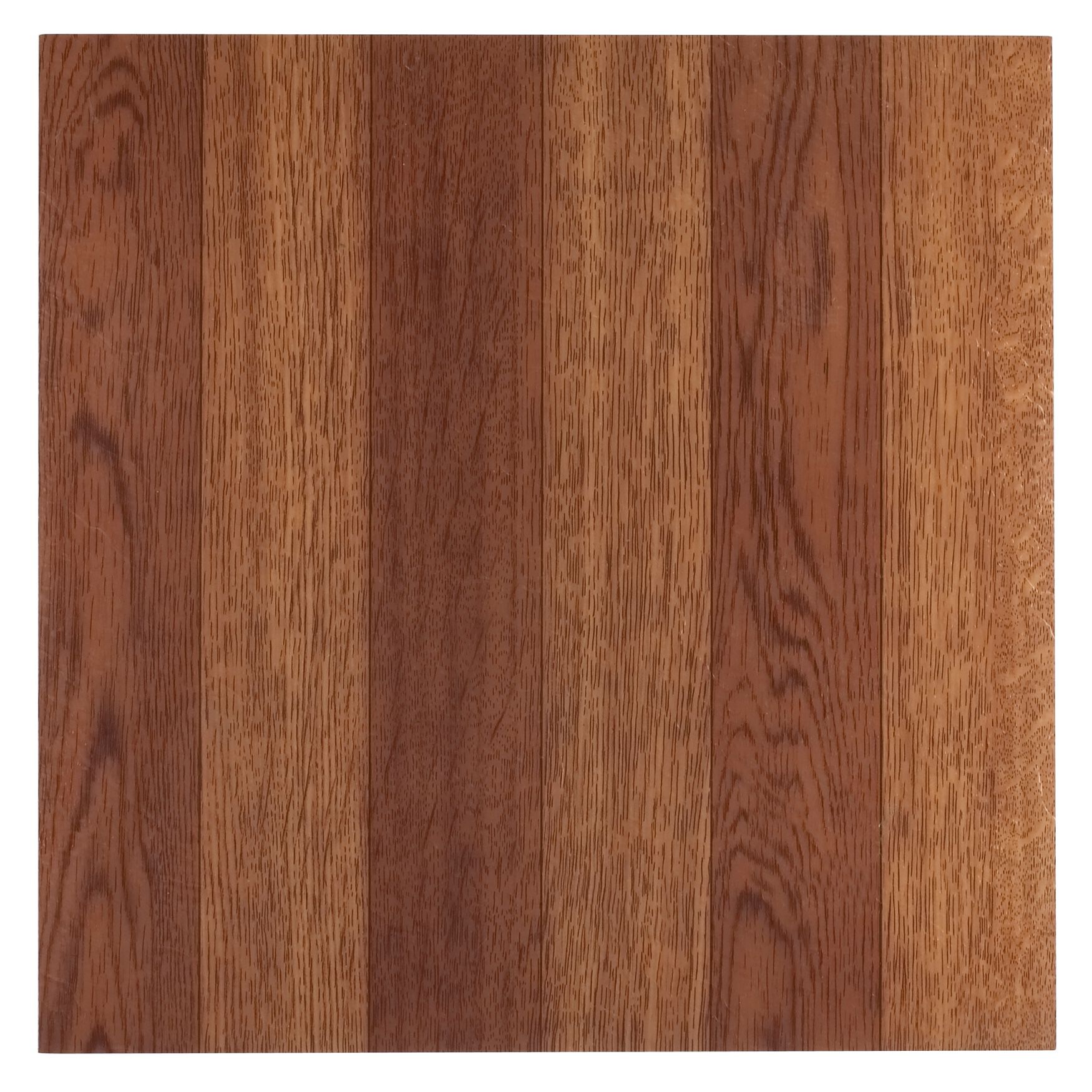 Sterling 12 inches x 12 inches Self Adhesive Vinyl Floor Tile, MEDIUM OAK, hi-res image number 0