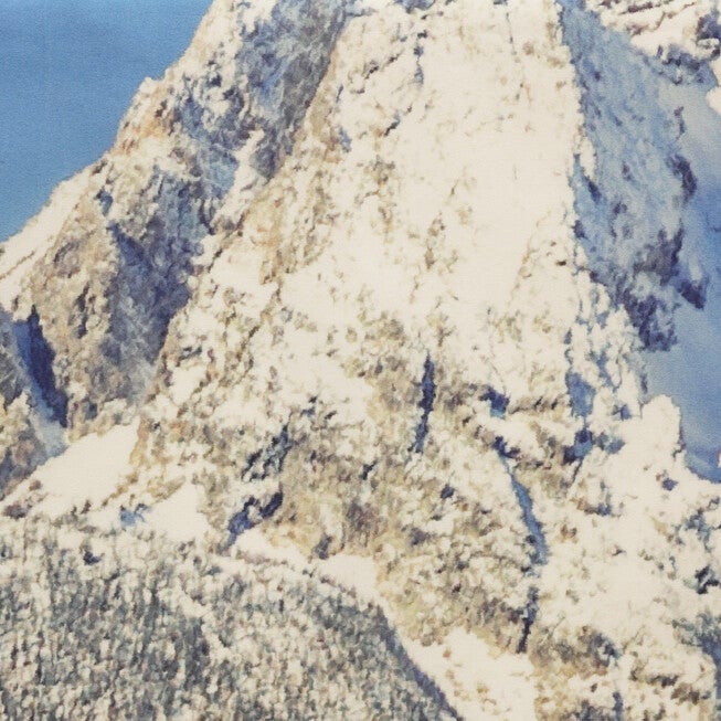 Photo Real Mountains Light Filtering Pole Top Curtain Pair, , alternate image number 2