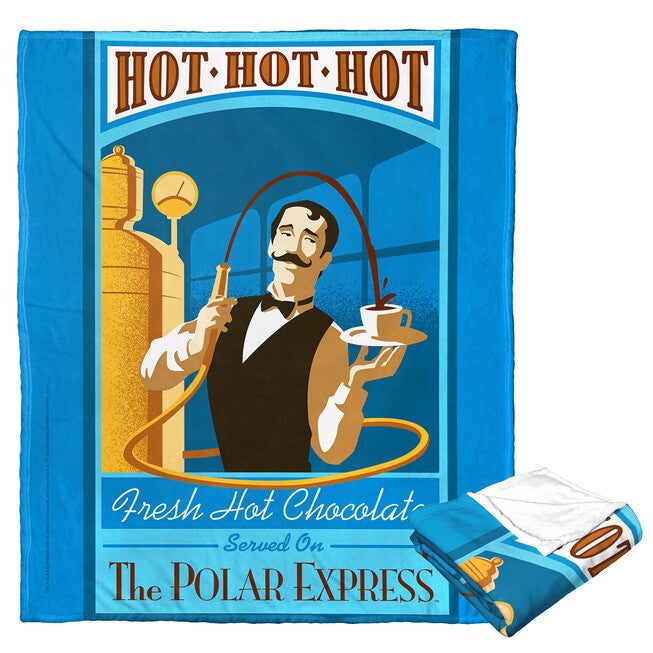 Wb Polar Express Hot Hot Hot! Silk Touch Throw Blanket, O, hi-res image number null