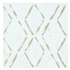Retro 12x12 Self Adhesive Vinyl Floor Tile - Diamond - 20 Tiles/20 sq. ft., TAN, hi-res image number null