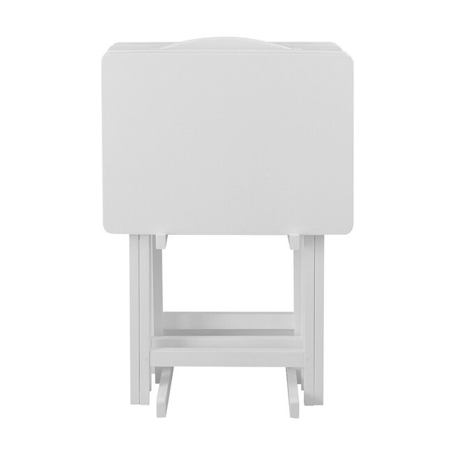 5pcs Tray Table Set - White, , alternate image number 3