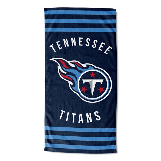 Titans Stripes Beach Towel, MULTI, hi-res image number null