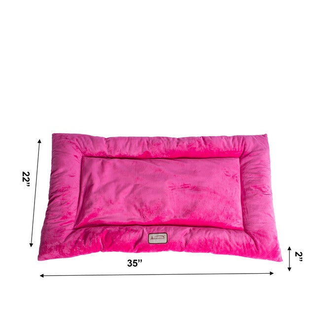 Large Pet Bed Mat , Dog Crate Soft Pad With Poly Fill Cushion, , alternate image number 5