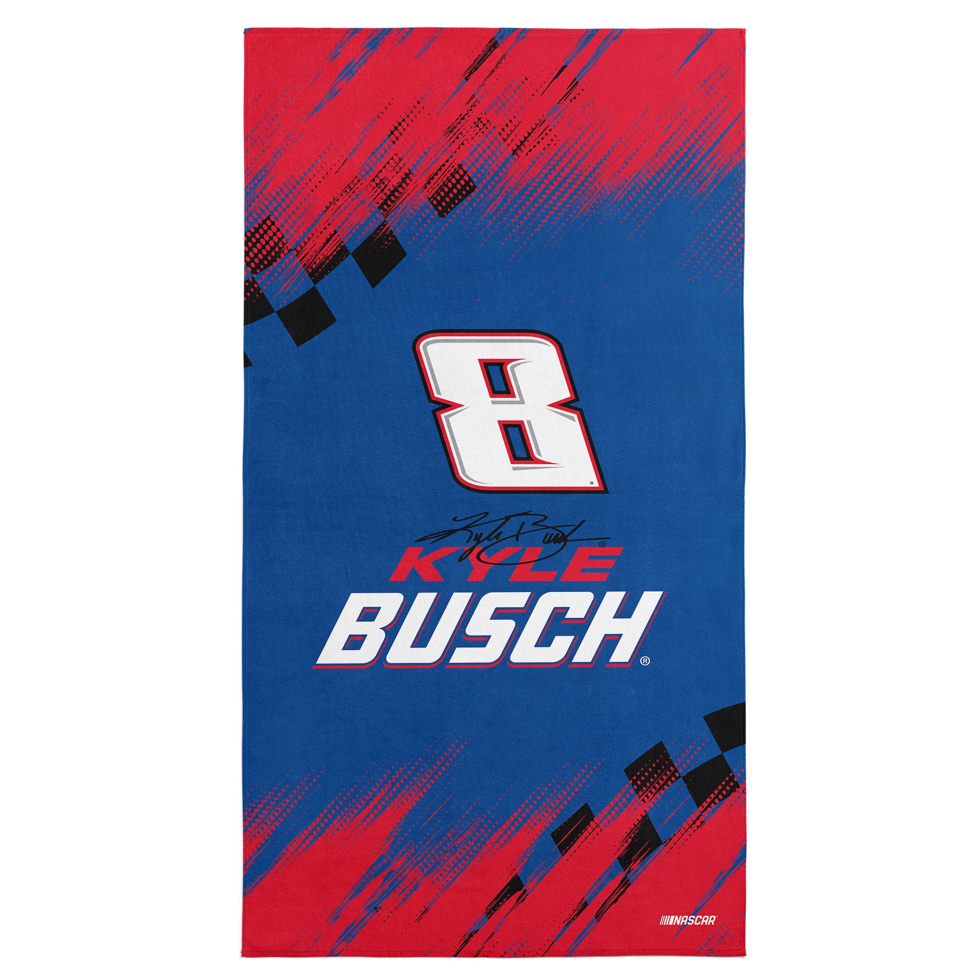 NASCAR Beach Towel 30x60 inches, KYLE BUSCH, hi-res image number 0