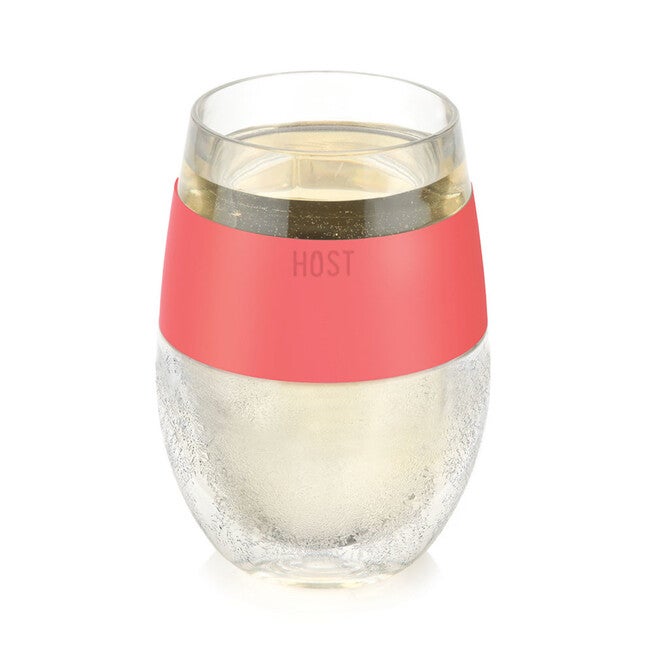 Wine Freeze Cooling Cup In Coral (1 Pack) By, PINK, hi-res image number null