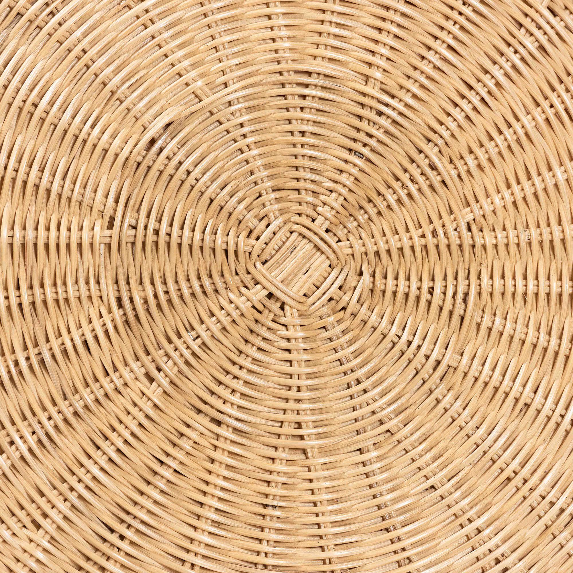 Hideo Natural Rattan End Table, NATURAL, alternate image number 6