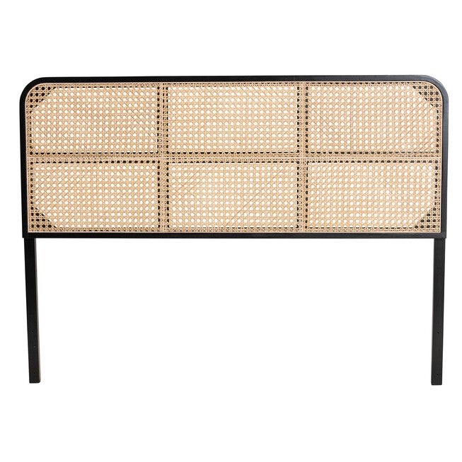 Lainer Modern Bohemian Bamboo Queen Size Headboard, , alternate image number null