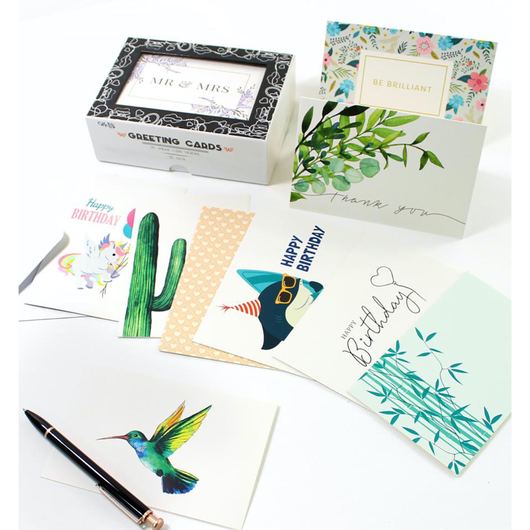 All Occasion Greeting Cards 36 Cards, O, hi-res image number 0