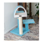 Real Wood 29" Cat Tree With Scratcher And Tunnel, , on-hover image number null