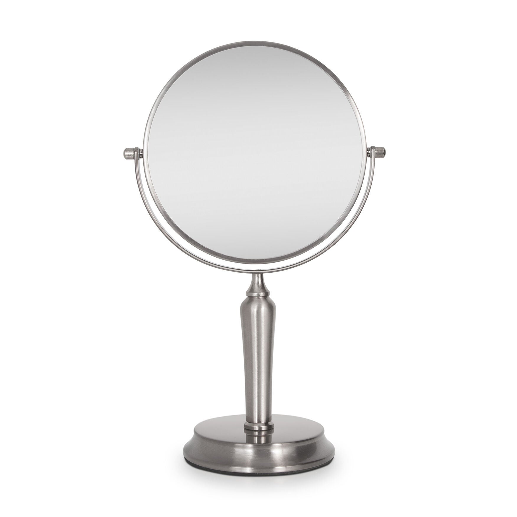 Anaheim 9'' Rotating Countertop Mirror, SATIN, hi-res image number 0