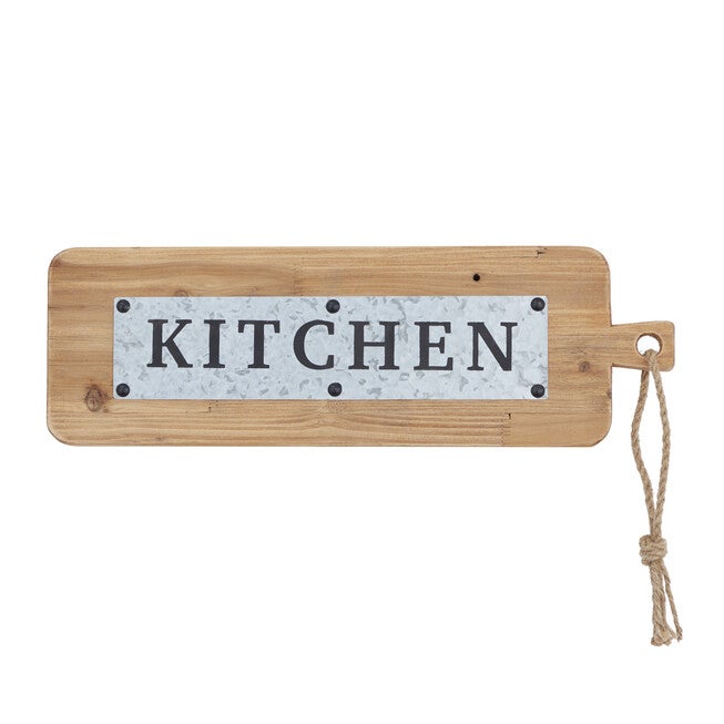 Brown Fir Modern Farmhouse Wall Décor, BROWN, hi-res image number null