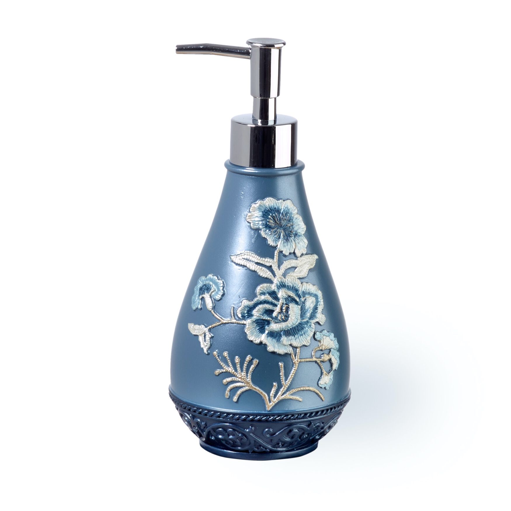 Dublin Rose Lotion Pump, BLUE, hi-res image number 0