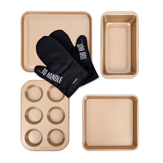 Kalorik MAXX “Bake it ‘Til You Make it" 6-Piece Baking Set, , on-hover image number null