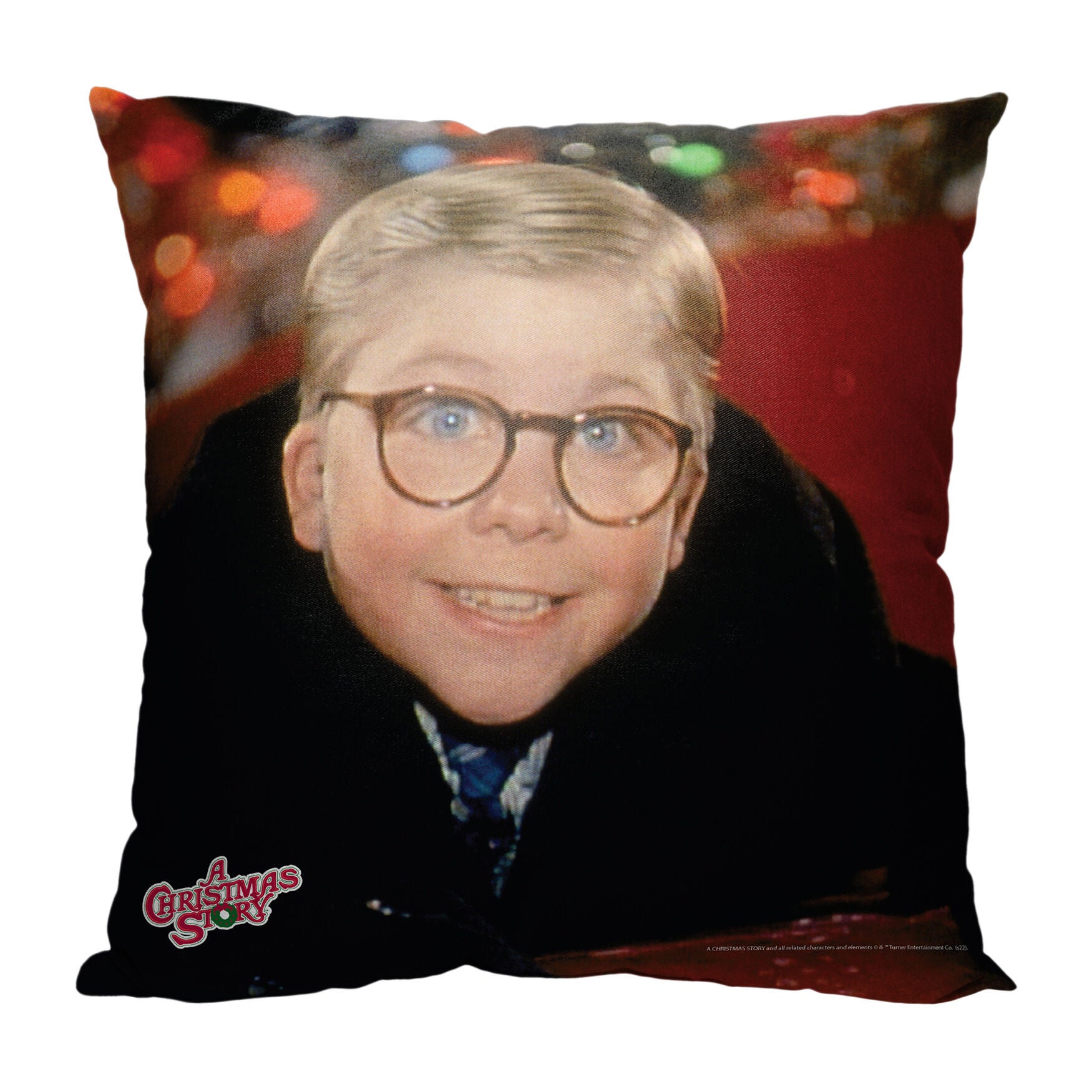 Wb A Christmas Story What I Want For Christmas Is Printed Throw Pillow, O, hi-res image number 0
