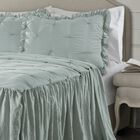 Ravello Pintuck Ruffle Skirt Bedspread 3 Pc Set, , alternate image number null