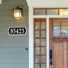 Nite Bright Ashland Reflective Address Numbers Signs, , alternate image number null