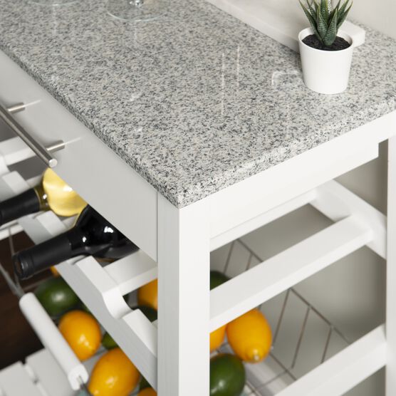 Kitchen Island Granite Top White, , alternate image number null