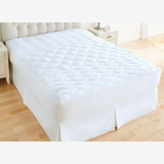 Zoned Memory Foam Mattress Pad Plus Size Mattress Pads Toppers