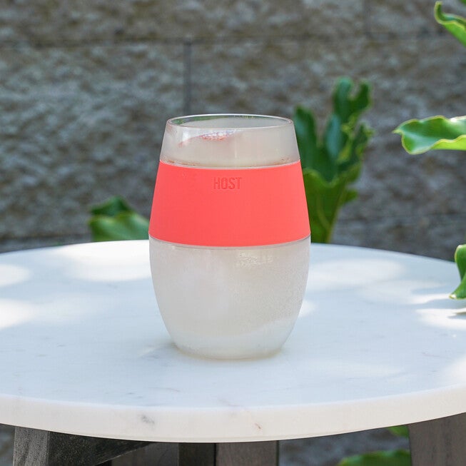 Wine Freeze Cooling Cup In Coral (1 Pack) By, , alternate image number null